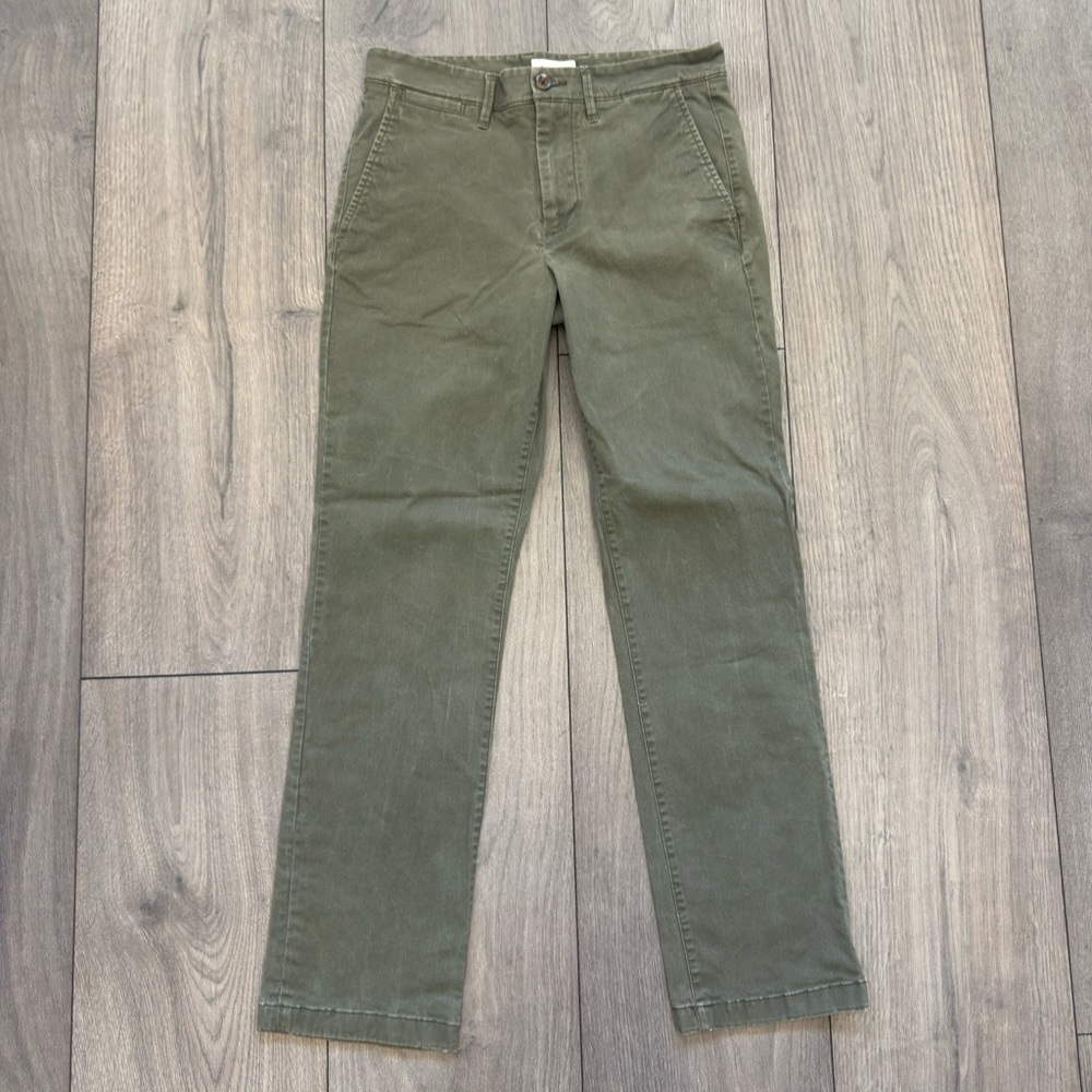 Goodfellow & Co Men’s ‘Hennepin’ Chino Slim Pants (30x32 - Green)